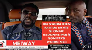 Meiway interpelle la diaspora et envoie un message fort depuis le Canada