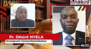 L’Afrique face à son destin -Le professeur Désiré Nyela critique sans filtre.