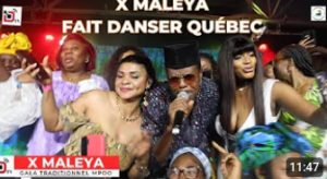 X-MALEYA fait danser le Québec au Gala Mpoo 2025 –